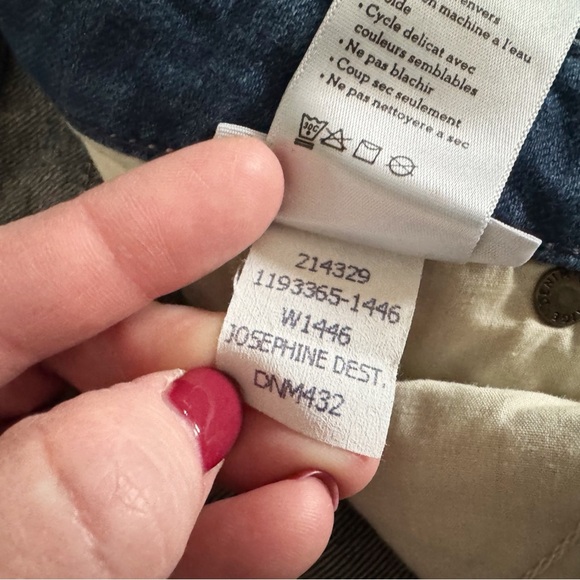 Paige Jimmy Jimmy distressed skinny Jeans women’s sz 27 gold  boho artsy unique - Picture 14 of 15